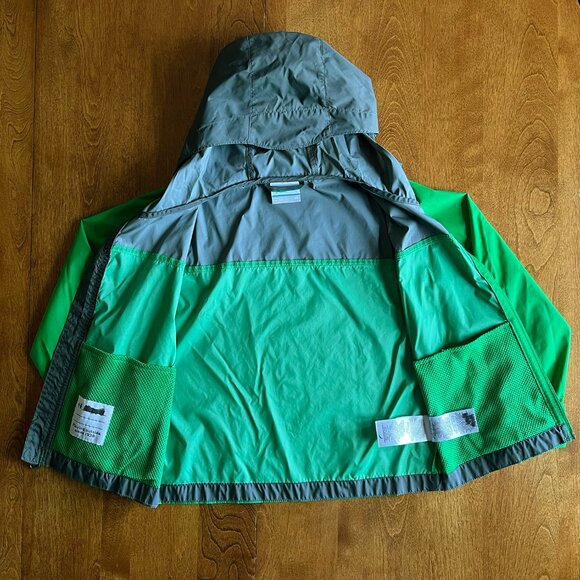 Columbia green rainjacket XS 6 - Picture 5 of 11